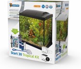 SuperFish Start 30 Aquarium LED Zwart Tropical Kit - 36 x 22 x 37 cm - 25 L - Zwart