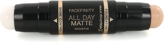 Max Factor Foundation Stick Facefinity All Day Matte Panstik 45 Warm Almond