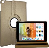 Apple iPad 9.7 (2017) en Apple iPad 9.7 (2018) Goud 360 graden draaibaar hoes - Book Case Tablethoes