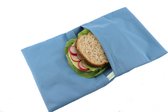 Re-Uasble dubbel lunchbag - Denim Blue