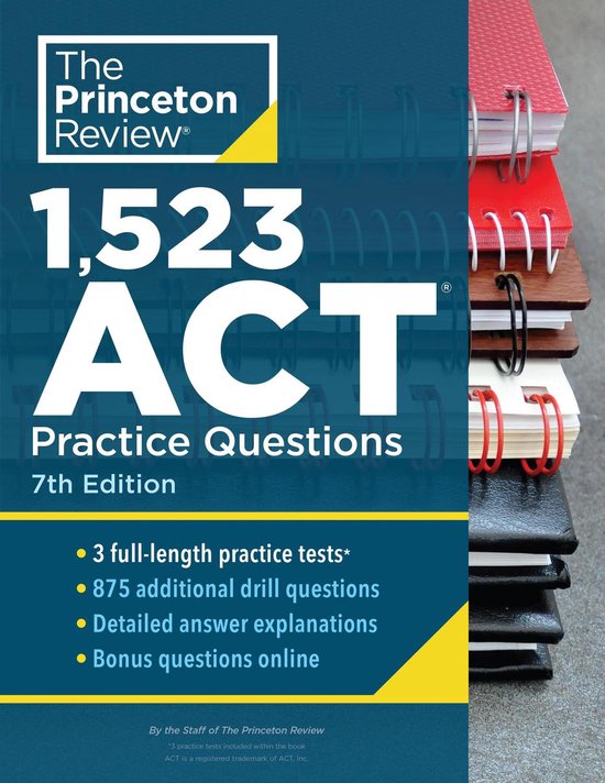 1,523 ACT Practice Questions