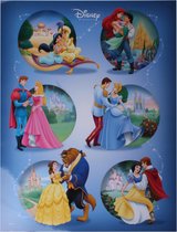 Disney Poster Princesses Duo's Junior 50x40 Cm Papier