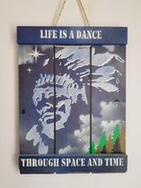 Life is a dance through space and time