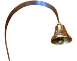 Winkeldeurbel Messing