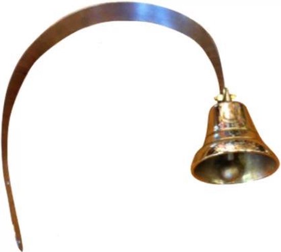 Winkeldeurbel Messing