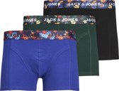JACK&JONES ACCESSORIES JACPRINTED WB TRUNKS 3 PACK Heren Onderbroek - Maat M