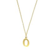 Letter ketting - initiaal O - Goud - 42 cm