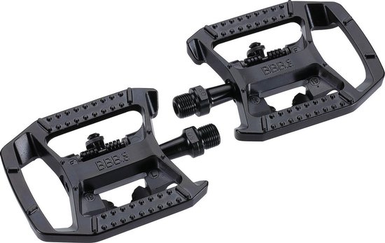 BBB Cycling MTB Pedalen - DualChoice - Combi Fietspedalen: SPD & Anti Slip Platform Pedaal - SPD Pedalen inclusief Schoenplaatjes - Zwart - BPD-61 van BBB Cycling — afbeelding 2