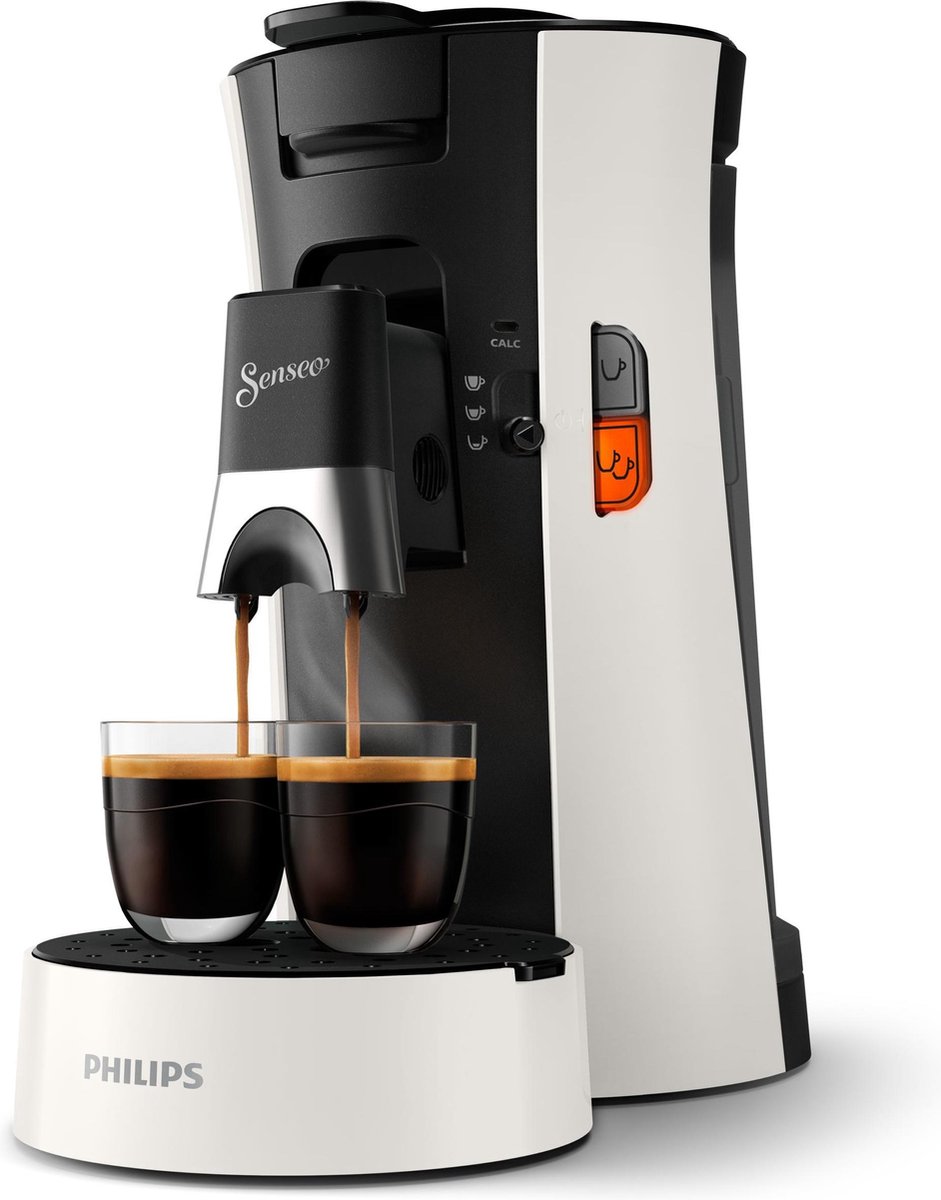 Philips Senseo Select CSA230/00 - Koffiepadapparaat - Wit | bol
