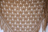CCBS | Omslagdoek | Oker/Bruin | 200 x 120 | L