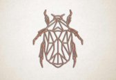 Line Art - Beetle - M - 69x60cm - Multiplex - geometrische wanddecoratie