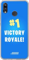 6F hoesje - geschikt voor Huawei P20 Lite (2018) - Transparant TPU Case - Battle Royale - Victory Royale #ffffff