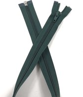 YKK rits, Deelbaar spiraal rits 40 cm donkergroen