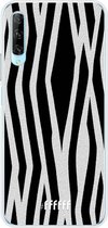 6F hoesje - geschikt voor Honor 9X Pro -  Transparant TPU Case - Zebra Print #ffffff