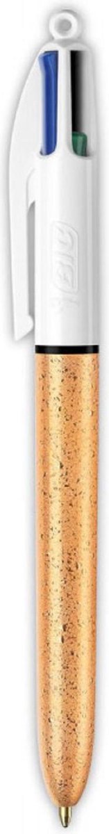 BIC 4-kleuren Balpen "Frozen Gold" Medium