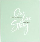 GOLDBUCH GOL-08172 trouwalbum OUR LOVE STORY mint als fotoboek