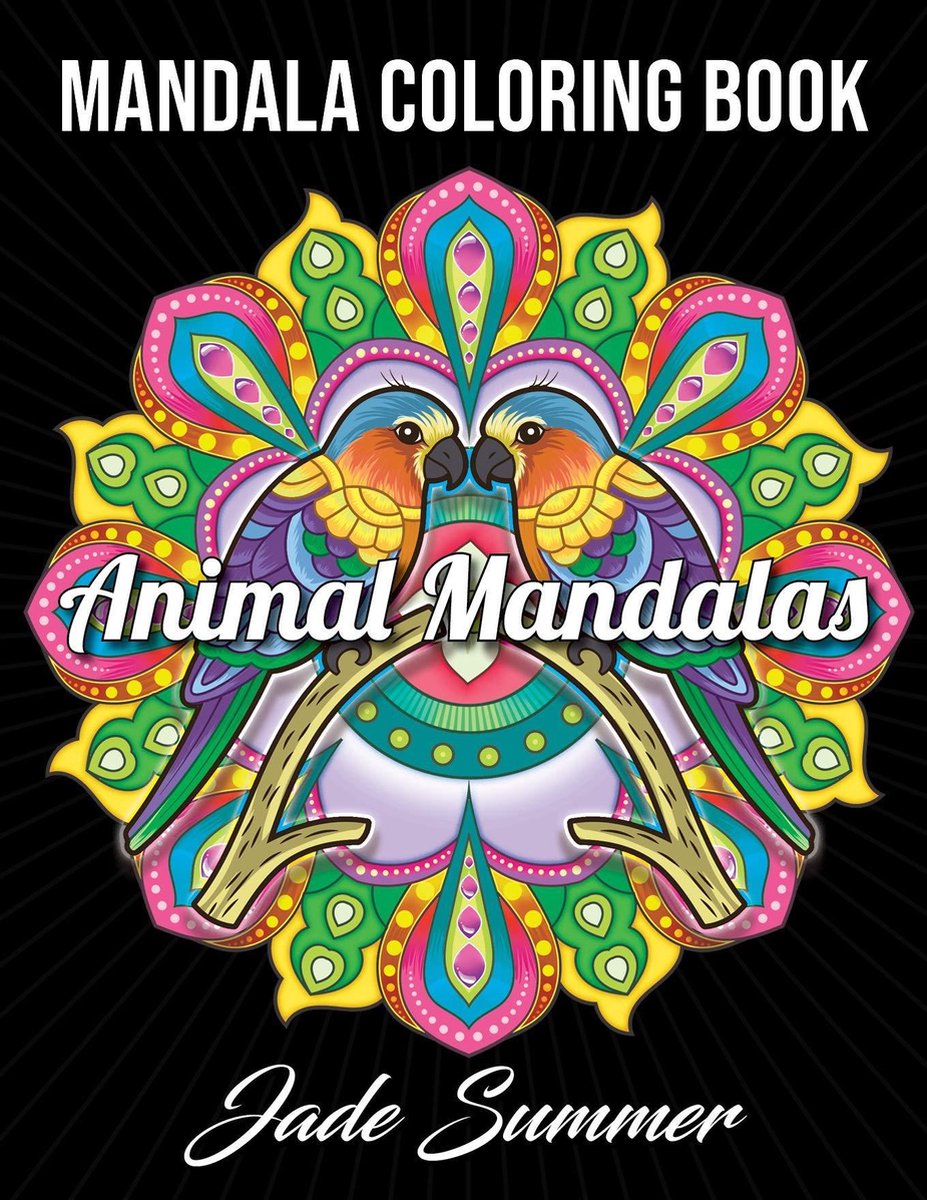 Animal Mandalas Coloring Book - Jade Summer - Kleurboek voor volwassenen
