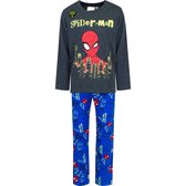 Spider-Man - Pyjama - Glow in the dark - Blauw - Maat 98 - 3 jaar