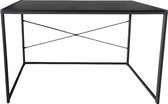 Bol.com VDD Industrial Vintage Design Bureau Stoer - laptoptafel - sidetable - 100 cm breed - zwart aanbieding