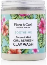 Flora & Curl Clay Wash - Reinigende klei - Coconut Mint 260gr.