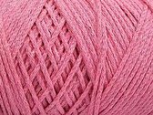 Katoen garen 100% kopen roze - macrame koord haken op pendikte 5mm haakgaren - katoendraad bol 250gram met looplengte 300 meter