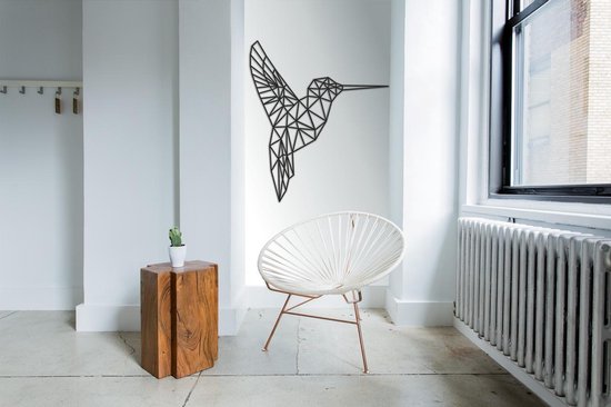 Kolibrie - Geometrisch 94 x 76 cm