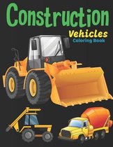 Construction vehicles Coloring Book