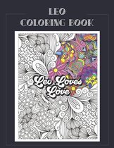 Zodiac Coloring Books- Leo Coloring Book