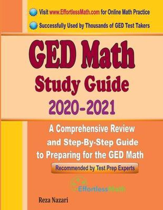 GED Math Study Guide 2020 2021 9781646122202 Ava Ross Boeken