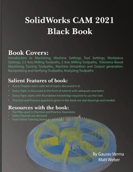 SolidWorks CAM 2021 Black Book - cover