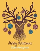 merry christmas adult coloring book