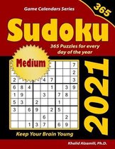 2021 Sudoku: 365 Medium Puzzles for Every Day of the Year