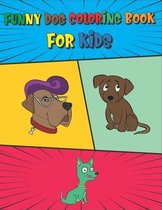 Funny Dog Coloring Book For Kids