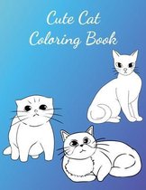 Cute Cat Coloring Book