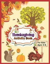 Thanksgiving Activity Book For Kids