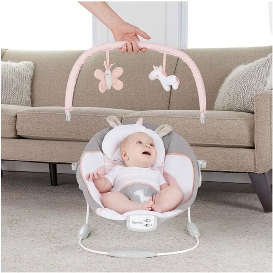 Baby Swing - Babyschommel - Wipstoel inclusief speelboog met speeltjes van Joovy — afbeelding 3