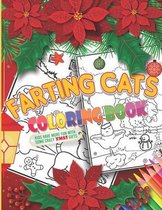 Farting Cats Coloring Book For Christmas