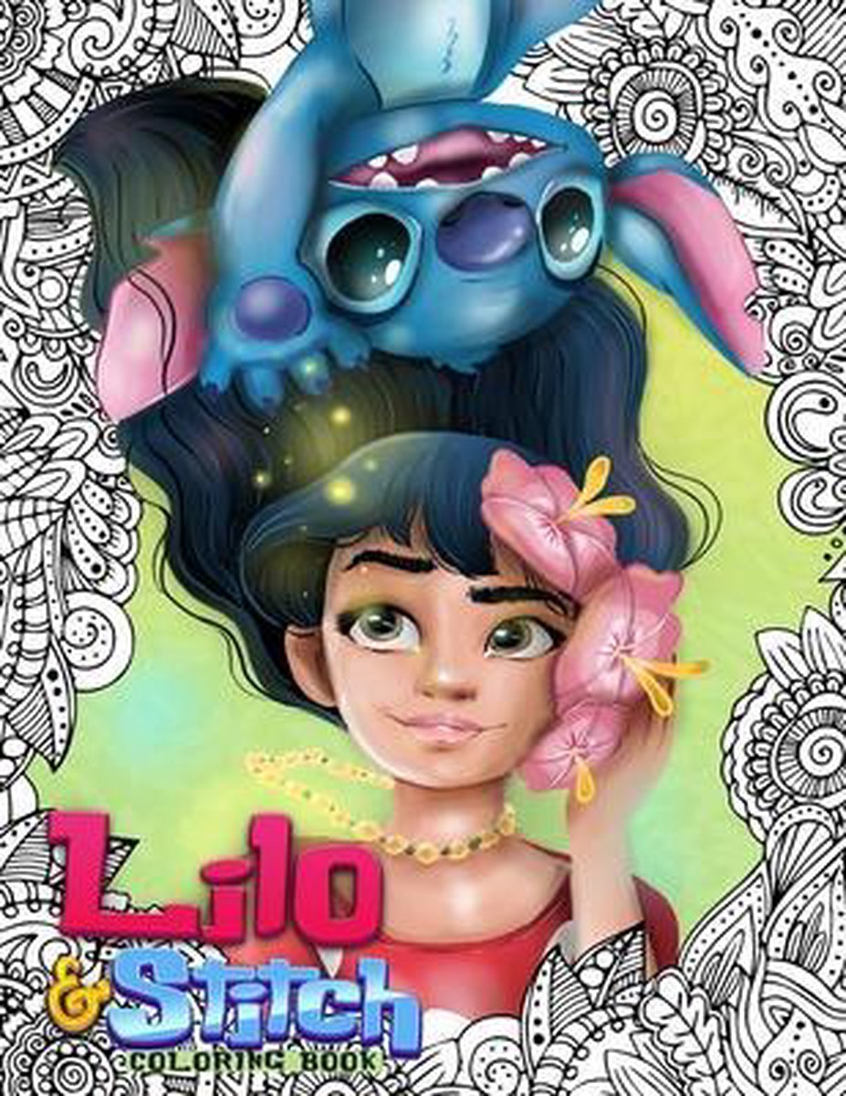 Lilo & Stitch Coloring Book, Sam L Orten, 9798583985371, Livres