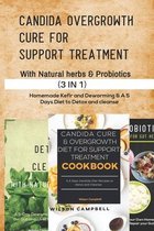 Candida Overgrowth Cure for Support Treatment with Natural Herbs and Probiotics