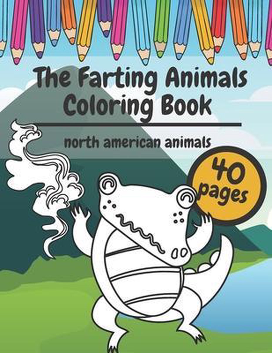 The Farting Animals Coloring Book van Drew Jones