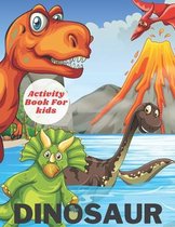 Dinosaur Activity Book For Kids