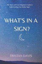 What's in a Sign?