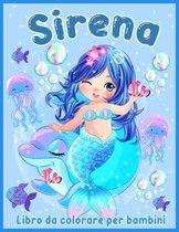 Sirena Libro da Colorare