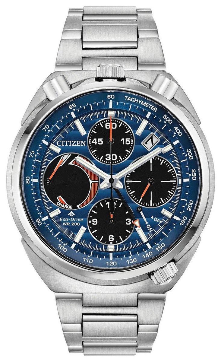 AV0070-57L Horloge Heren Chrono Blauww