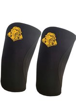 Knee sleeves - fitness - knee bandages - powerlifting - bodybuilding - lion - large