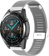 Luxe Milanese Loop Armband Geschikt Voor Huawei Watch GT 2 Pro Horloge Bandje - Metalen Milanees Watchband Polsband - Stainless Steel Mesh Watch Band - Horlogeband - Veilige Vergre