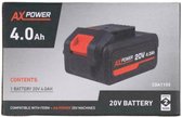 AX Power oplaadbare accu 20 volt | 4.0 A.h