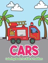 Cars Coloring Book For Kids & Toddlers
