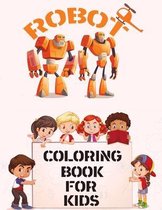 Robot Coloring Book for Kids