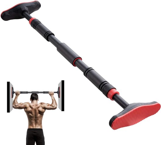 Barre De Traction Porte Sans Perçage - Réglable 65-100 Cm, Portée 200 Kg - Pour Fitness à La Maison